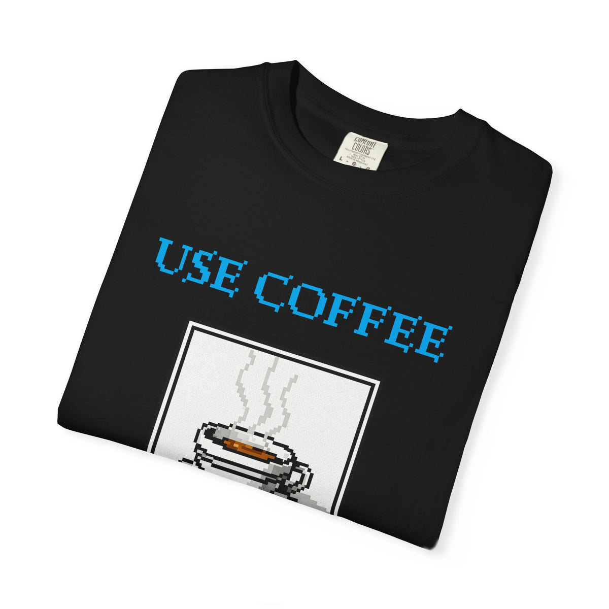Use Coffee to Restore Your Soul T-Shirt | Coffee cup graphic tee with gaming reference